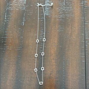 Kate Spade Elegant Silver Star Necklace